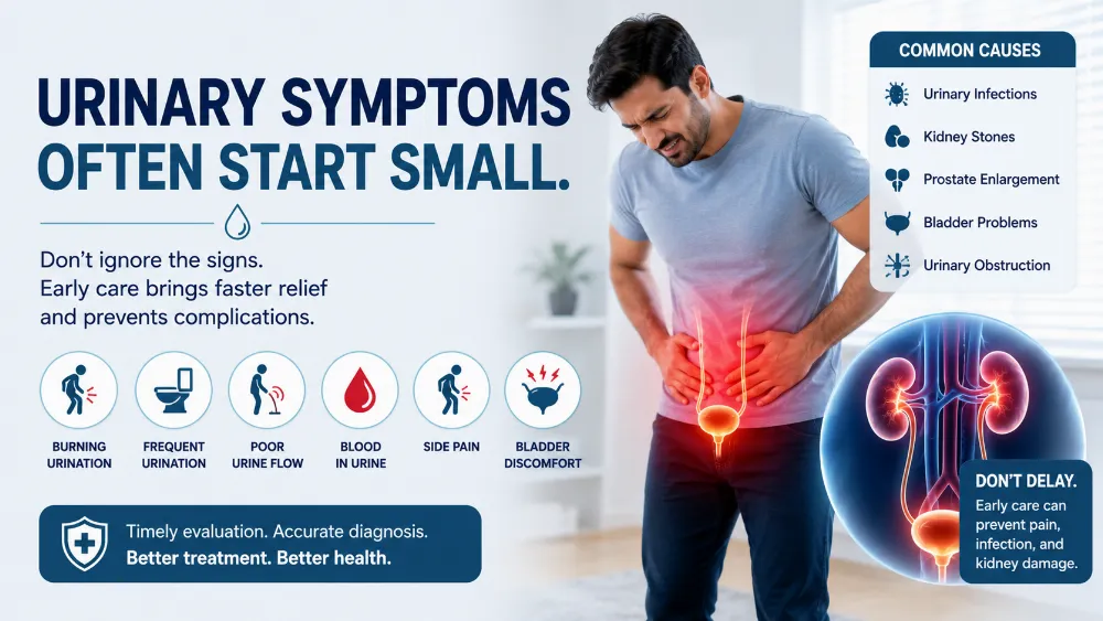 Urology Symptoms You Should Not Delay: Kidney Stones, Urine Issues, and More