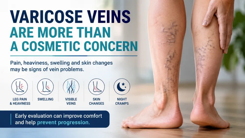 Varicose Veins: Symptoms, Risks, and Treatment Options
