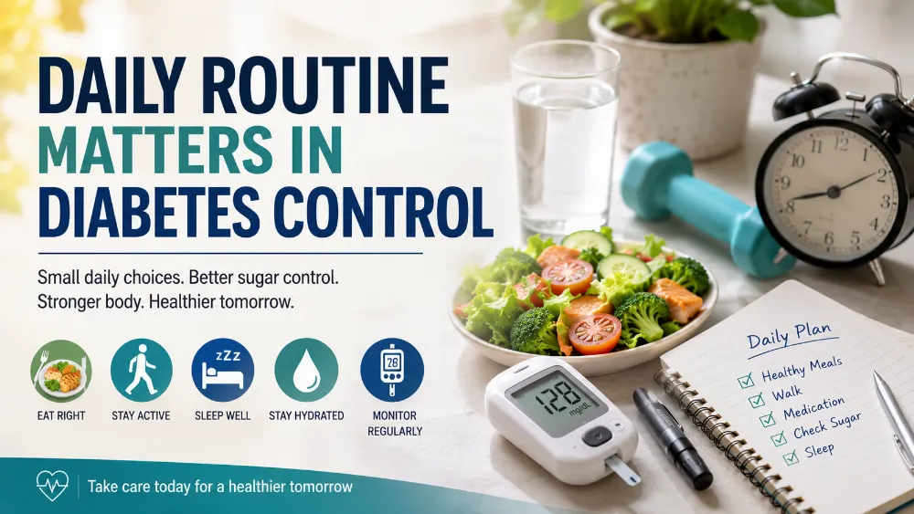 Diabetes Care at Home: Small Daily Habits That Make a Big Difference