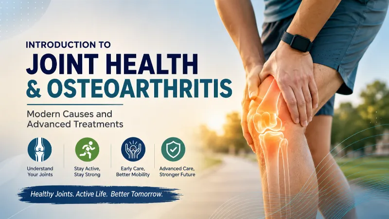 Joint Health and Osteoarthritis: Modern Causes and Advanced Treatments