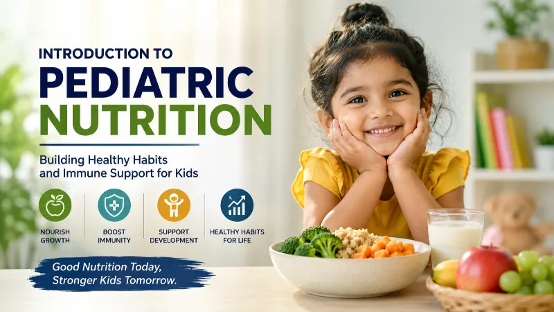 Pediatric Nutrition: Building Healthy Habits and Immune Support for Kids
