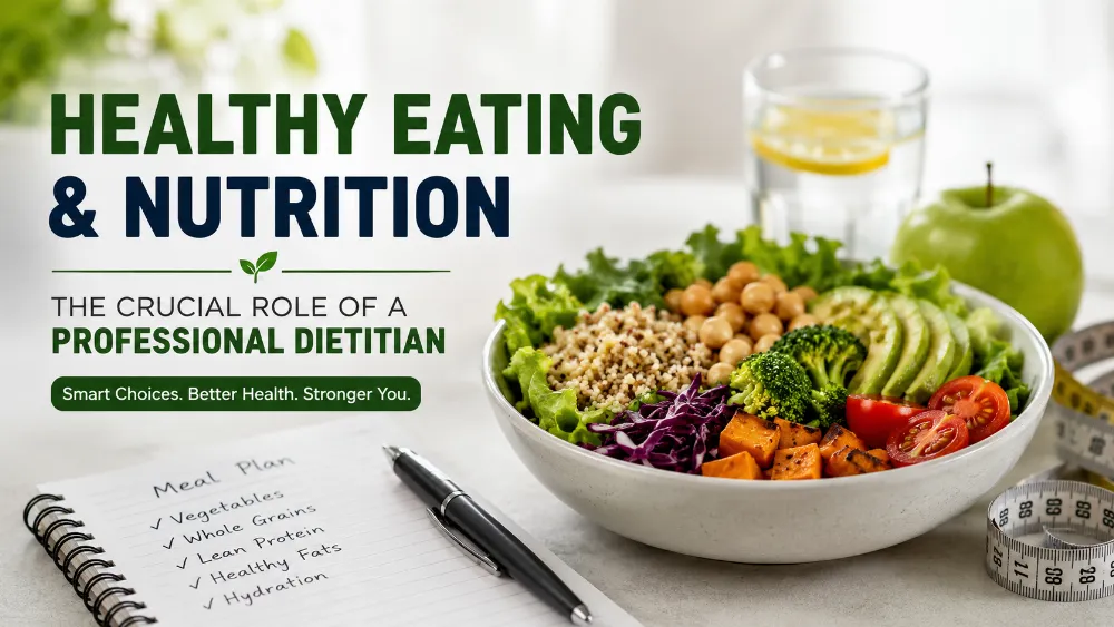 Healthy Eating and Nutrition: The Crucial Role of a Professional Dietitian