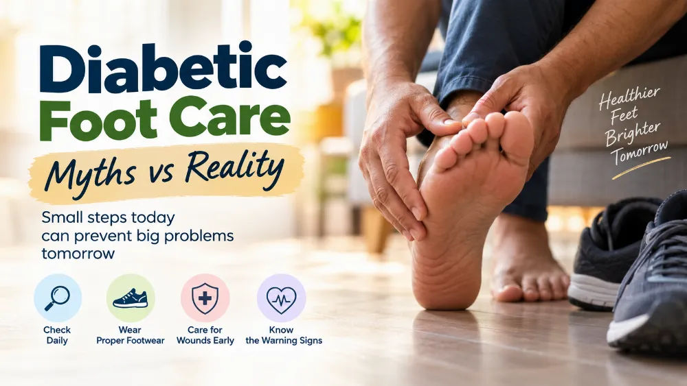 Protecting the Diabetic Foot: Daily Checks, Wound Care and Red Flags